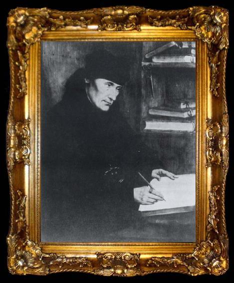 framed  Quentin Massys Erasmus, ta009-2